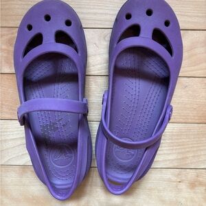 Bogs girls purple Mary Jane sandals size 13